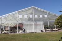 Tente de réception transparente de haute qualité 15x25m pour événements de mariage en Chine