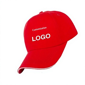 Gorra de visera acrílica con logotipo personalizado, estampada para viaje, con visera grande y red de protección solar, para publicidad, voluntarios y <span class=keywords><strong>Caperucita</strong></span> <span class=keywords><strong>Roja</strong></span> - Product Image 1