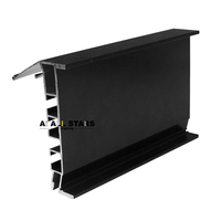 Fabricant russe profilé de plafond extensible sur mesure profilé en aluminium profilé de rideau LED bande lumineuse profilé en aluminium pour plafond