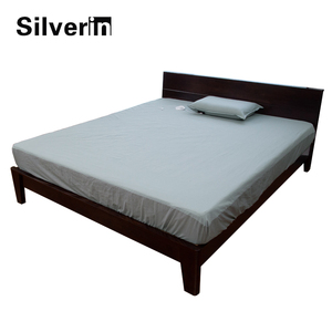 Rất mềm Hữu Cơ Bông bạc sợi nền tảng tấm eathing trang bị tấm với dây và cắm - Product Image 3