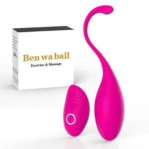 Oeuf vibrant jouets sexuels vibrateur pour femmes 10 vitesses saut oeuf sans fil à distance Anal Clitoris Stimulation produits pour adultes