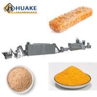 Ligne de production automatique de poudre de pain panko, extrudeuse à double vis pour la transformation de la poudre de pain croustillante