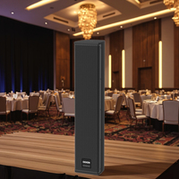 DEKEN SHOW Q10 Système Audio Professionnel Sonorisation Colonne Line Array pour Salle de Banquet, Centre de Conférence
