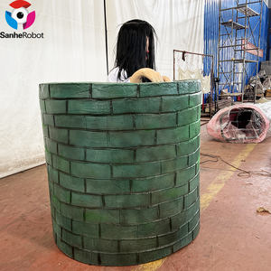 Fantômes féminins de l'usine de production de modèles animatroniques d'<span class=keywords><strong>Halloween</strong></span> de simulation professionnelle pour l'utilisation du parc en acier - Product Image 4