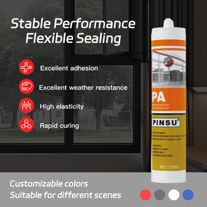 Scellant silicone transparent haute adhérence, résistant aux intempéries, pour verre, fenêtres, portes, <span class=keywords><strong>carrelage</strong></span> céramique, étanche - Product Image 3