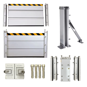 Panneau de barrière de contrôle des inondations de garage en aluminium direct d'usine personnalisé Sécurité de l'eau pour un usage domestique-Barrière de protection murale contre les inondations - Product Image 1