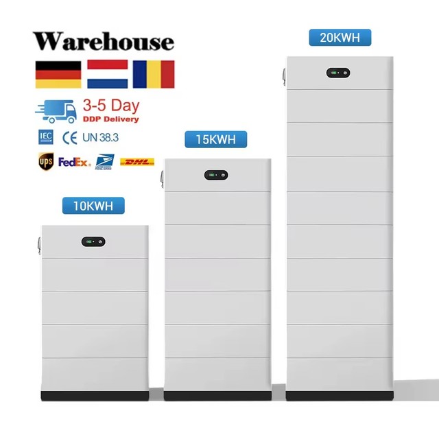 EU Stock High Voltage Goodwe 10Kw 15Kw 20kw 25kw Solar Home Lifepo4 Energy Storage Power System Lithium Ion Stacked Battery