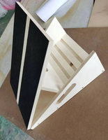 Planche inclinable professionnelle réglable et planche oblique en bois pour civière de mollet
