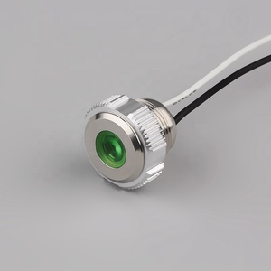 Wasserdichte 16mm RGB LED-Anzeige lampe aus Kunststoff oder Metall - Product Image 3