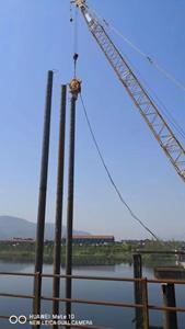 เครื่องตอกเสาเข็มแบบสั่นสะเทือนขนาดเล็ก 60 กิโลวัตต์ แบบไฟฟ้า - Product Image 6