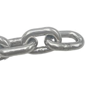 Cadena de Acero Inoxidable 316 para Iluminación Marina, Secado de Ropa para Mascotas, Elevación con Acabado de Zinc y Tecnología de Soldadura - Product Image 1