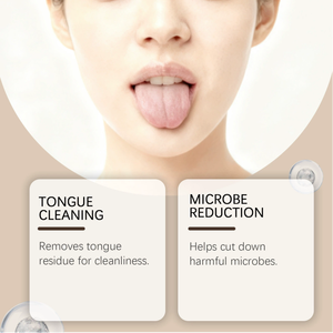 Raschietto a forma di U pulire il rivestimento della lingua rimuovere gli odori forniscono una nuova esperienza di cura orale confortevole e delicata - Product Image 2