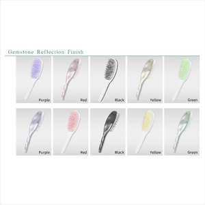 Wholesale TONG FONG Model 88003SCL Custom Logo for <b>Hair</b> Detangler <b>Brush</b> Styling Cleaning Nylon Bristle Private Logo Available - Product Image 3