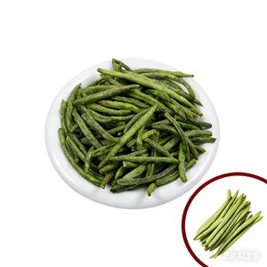 Proveedor Confiable Ofrece Snacks de Alta Calidad, Rebanadas de Judías Verdes Liofilizadas, Judías Verdes Crujientes a Granel - Product Image 2