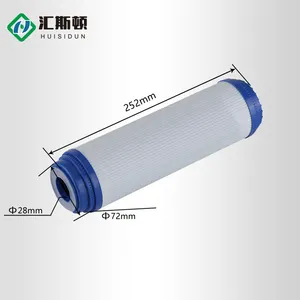 10 Inch UDF 5 Micron Sediment Pure Water Purifiers Filter Cartridge