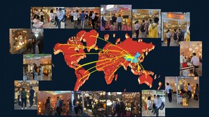 Hiện đại phong cách Bắc Âu Đèn bàn nhỏ cạnh giường ngủ bàn ánh sáng ban đêm với cơ thể sắt vuông và vải bóng râm điện E26 bóng đèn cơ sở - Product Image 5