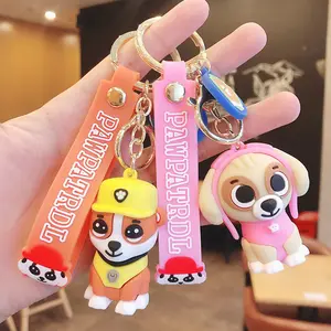 Wholesale Cheap Key Chain Fashion Accessories Custom 3d Anime Figure Doll Soft Pvc Keychains For Car