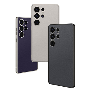 Ốp điện thoại Samsung Galaxy S25 Ultra tương thích, chất liệu da PU mềm, cá nhân hóa, bảo vệ toàn diện với lớp sơn kim loại thời trang - Product Image 1