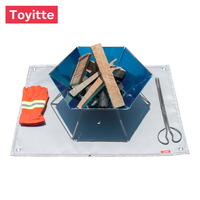 Tapis de foyer électrique en fibre de verre, tapis antiadhésif pour BBQ Grill, nouveauté 2021