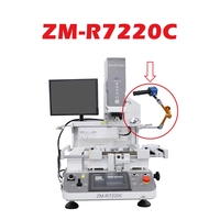 Estación de Retrabajo de Alineación Óptica ZM R7220C con Imagen Sincrónica, Máquina de Soldadura BGA ZM-R7220A con CCD para Reparación de Chips