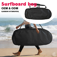 Sac de transport durable pour planches de surf, longboards, SUP, kitesurf et planches de windsurf avec poignée