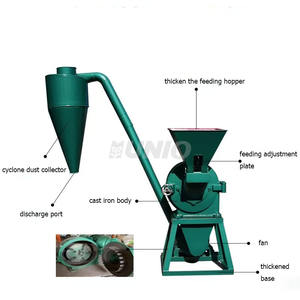 <span class=keywords><strong>Moulin</strong></span> à broyer le blé, le maïs, le riz, le soja et les piments à haute productivité 220V avec système d'engrenages motorisé - Product Image 2