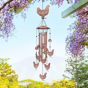 Hen Wind Chimes Outdoor Giraffe Gifts for Women/Men/Mom/Wife/Grandma Birthday Gifts Memorial Gift Metal <b>WindChime</b> - Product Image 1
