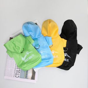 Hoodie For <b>Cats</b> And Dogs Solid Color Milk Silk Fleece Lining Warm Pet <b>Clothes</b> All Seasons Wear - Product Image 2
