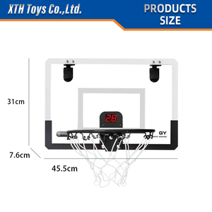 Regali giocattolo Mini canestro da basket Indoor con segnapunti elettronico canestro da basket con 2 Mini ball tabellone robusto per bambini - Product Image 5