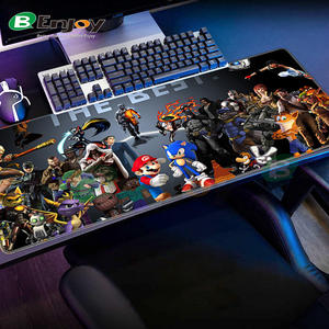 <span class=keywords><strong>Tapis</strong></span> <span class=keywords><strong>de</strong></span> <span class=keywords><strong>souris</strong></span> <span class=keywords><strong>de</strong></span> jeu XXL premium <span class=keywords><strong>90x40</strong></span> avec base en caoutchouc chauffante et contrôle <span class=keywords><strong>de</strong></span> style, produit en stock - Product Image 4