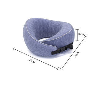 Cuscino da Viaggio Ortopedico in Gel Memory Foam per Collo, Supporto per Aereo, Sollievo dal Dolore, Pieghevole, Portatile, Design Personalizzato - Product Image 3