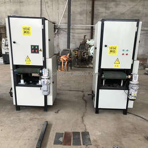 Courroie et meulage dessin petit polissage ébavurage feuille bord métal avion polissage prix de la machine - Product Image 6