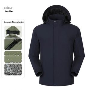 Custom Logo All-In-One Thick Down <b>Jacket</b> Outdoor Sports Waterproof and Windproof <b>Jackets</b> for Mountain Climbing Trekking Camping - Product Image 3