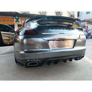 Aileron d'aile de coffre arrière en fibre de carbone véritable de style A pour Porsche Panamera 970 & Turbo GTs 2009-2016 - Product Image 5