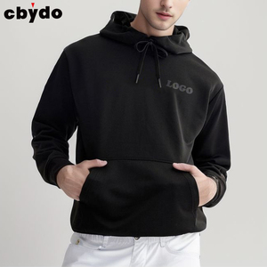 Bán Buôn Lông Cừu Unisex Áo Phun In Ấn Đồng Bằng Trống Quần Áo Các Nhà Sản Xuất Biểu Tượng Tùy Chỉnh Được Trang Bị Người Đàn Ông Hoodies - Product Image 5