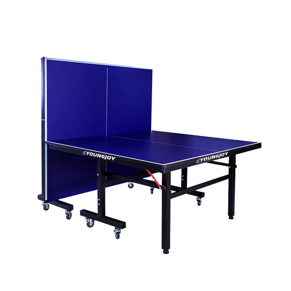 YJ sports-mesa de ping pong extraíble SMC, 15mm, 18mm, 22mm, 25mm, para exteriores e interiores, color azul