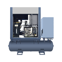 Top 10 Compresseurs à vis rotatifs Compresseur d'air à vis 10hp 7.5kw 22kw 15kw Compresseur d'air industriel silencieux tout-en-un