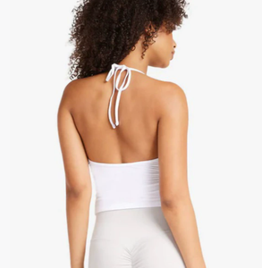 Hot Sale Yoga Halfter Crop Top Flare Leggings 2-teilige Workout-Outfits Fitness-Sporta nzüge Frauen Atmungsaktive Fitness-Sets - Product Image 4