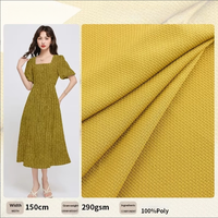 Tissu Brocart Tissé Épais à Carreaux Croisés Élégant 100% Polyester Infroissable pour Costumes, Robes et Vestes pour Filles - Articles en Stock