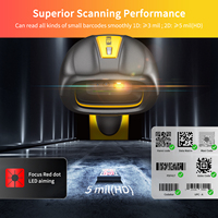 NETUM Wireless 2D 1D Bar Code Reader 2600mAh Perlindungan Jatuh Tahan Guncangan Tahan Debu Bebas Genggam untuk Windows Mac Android IOS RD-1202W
