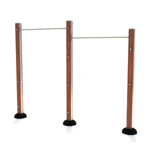 Wood plastic composites WPC indoor outdoor gym fitness equipment