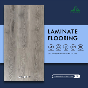 Parquet stratifié HDF chêne châtaignier étanche AC4 8mm 10mm 12mm à clipser facilement, moderne, pour intérieur, prix direct usine Chine - Product Image 1