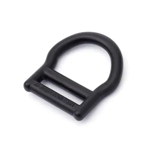 Hang Lung's novel design of fall arrest safety rope hardware D-ring for rock climbing