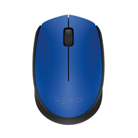 Logitech M170 2.4GHz Wireless Mouse 1000 DPI 3 Tombol Dua Way Tikus dengan Nano Receiver Untuk PC komputer