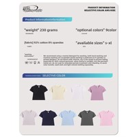 T-shirt court vintage en coton délavé pour femme, style coréen, à manches courtes