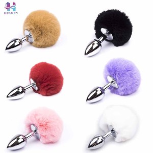 Kim loại mở rộng mông hậu môn cắm foxtail đồ chơi sexy bdsm đồ chơi với màu sắc tùy chỉnh cho người lớn - Product Image 1