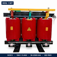 Transformateur de distribution de type sec avancé 110 V SCB9-13 pour utilisation en appel d'offres international, transformateur haute tension