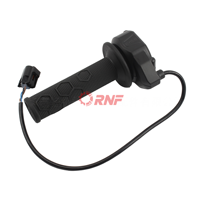 Poignée de guidon électronique en caoutchouc de remplacement pour moto tout-terrain électrique Surron Ultra Bee, caoutchouc durable