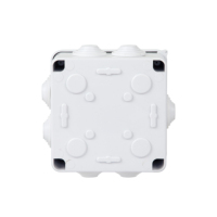 Boîtier de jonction électrique étanche en plastique ABS pour extérieur, série RA 100x100x70mm, IP65, OEM/ODM, fabrication sur mesure