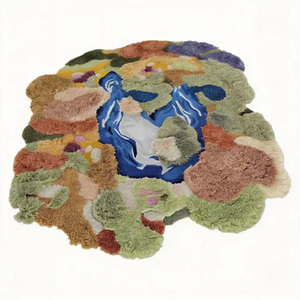 Servizio OEM, Design Gratuito, Spedizione Veloce, <span class=keywords><strong>Tappeto</strong></span> Morbido Personalizzato per Casa, Multi-Strato 3D Ecologico e Trapuntato - Product Image 5